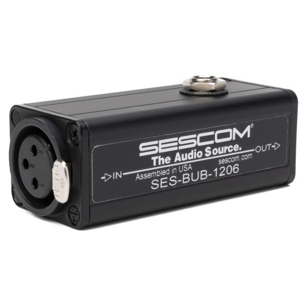 Sescom SES-ON-THE-LEVEL RCA to XLR Audio Level SES-ON-THE-LEVEL